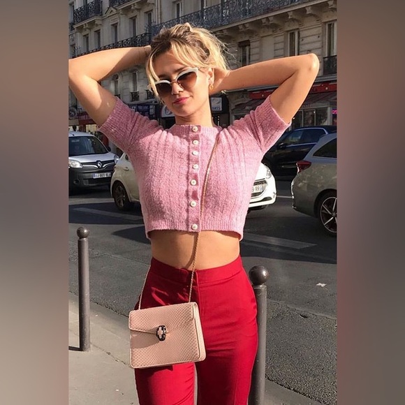 Tach Clothing Dalia Mohair Elastano Knit Top - Picture 4 of 4